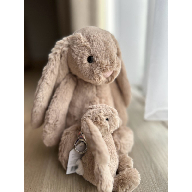 jellycat beige bunny medium NWT