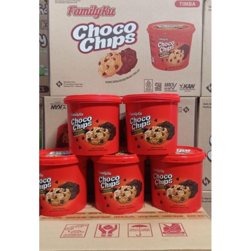 

Biskuit Familyku Chocochips Timba 1 Dos isi 6 toples