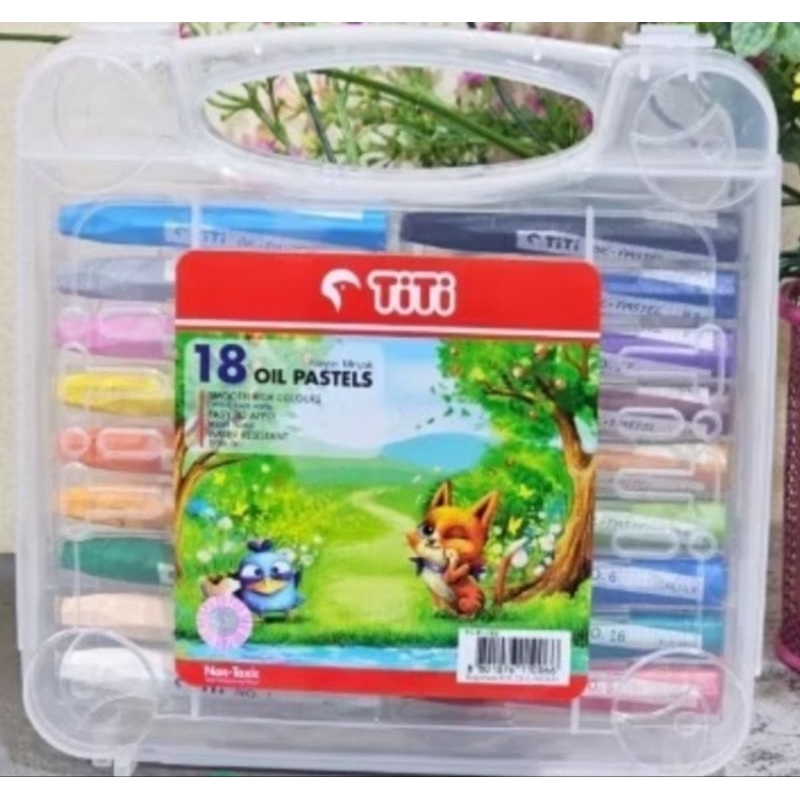 

KRAYON TiTi 18 WARNA CRAYON Oil Pastel