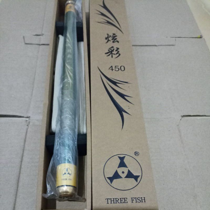 joran tegek three fish xuancai 270,300,360,450cm