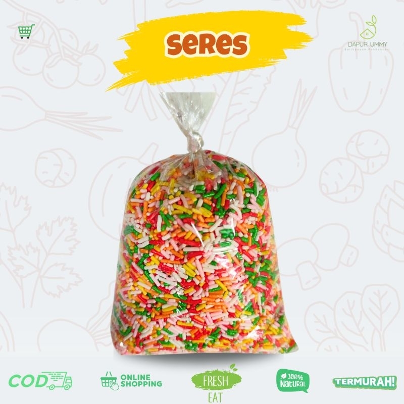 

SERES • Meises Seres warna warni • Mese Seres 250g