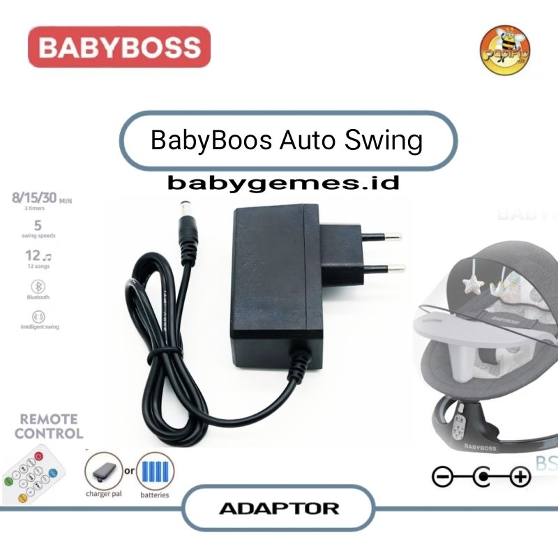 Adaptor BabyBoss Automatic Baby Swinger Chair / Swing Bed / Bouncer Swing Rocker