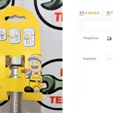 

Selang Flexible ONDA Kaku Air Panas Water Heater Fleksible Hose HWF