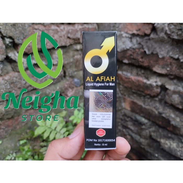 Al Afiah Liquids 8 ml Asli 100% Hologram Barcode Scan Code QR Cairan Putih Susu Wangi Harum BPOM