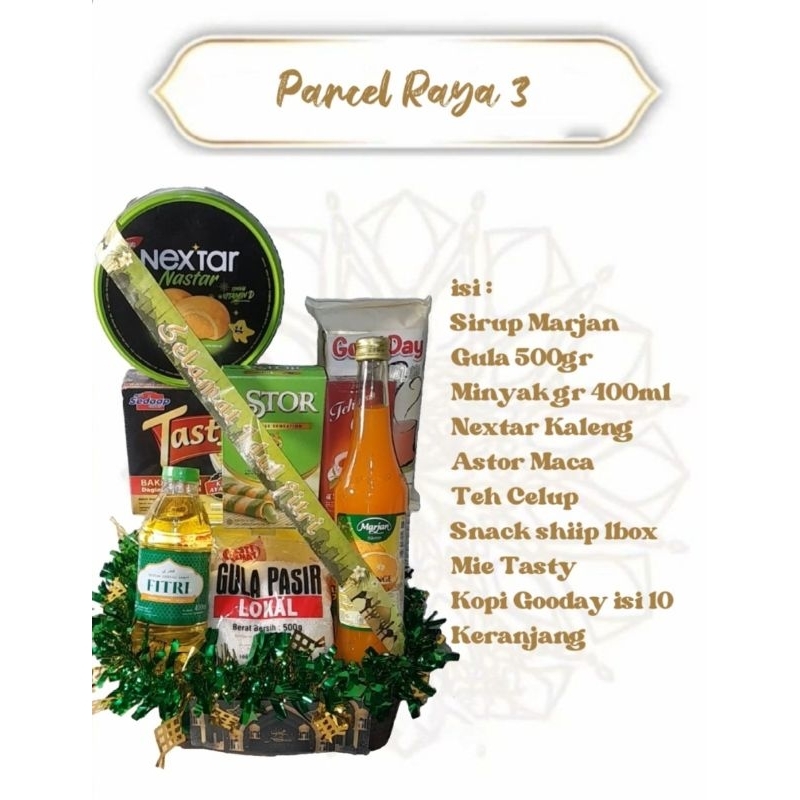 

Parcel/Parsel/Hampers Lebaran Murah