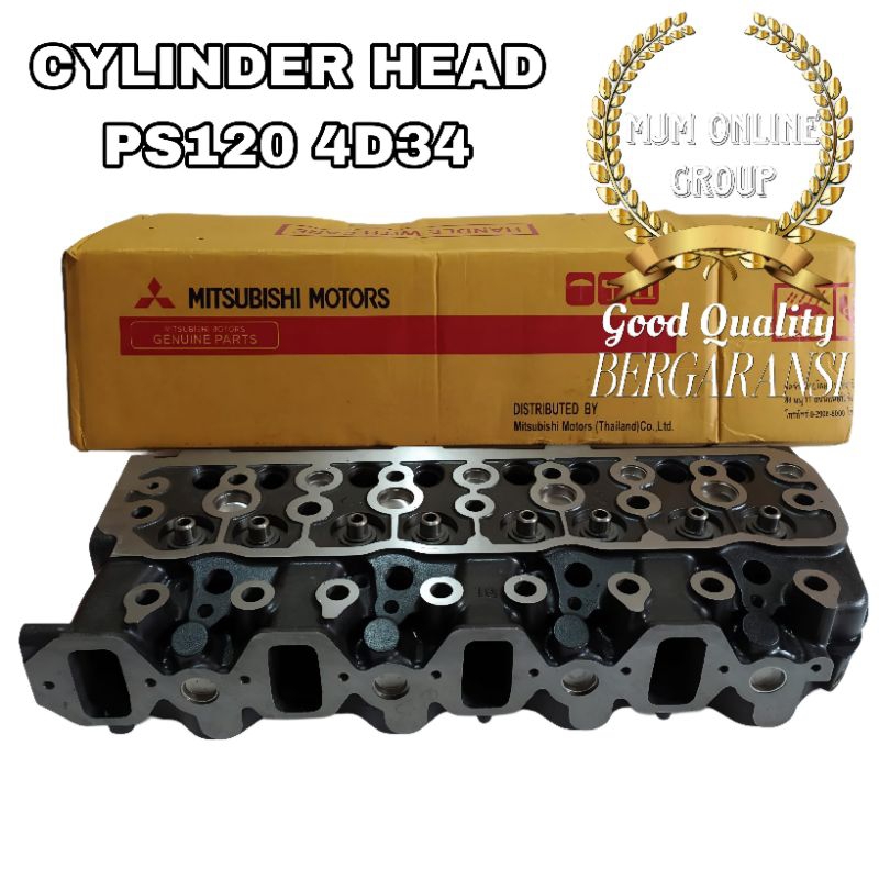 CYLINDER HEAD ONLY SILINDER DEKSEL KOP PS120 120PS 4D35 KOSONGAN - GOOD QUALITY