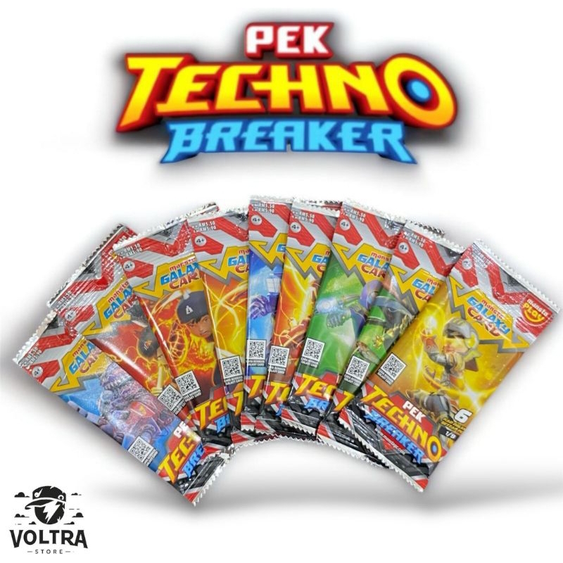 Monsta Galaxy Card | Pek Techno Breaker | Edisi Boboiboy Gentar