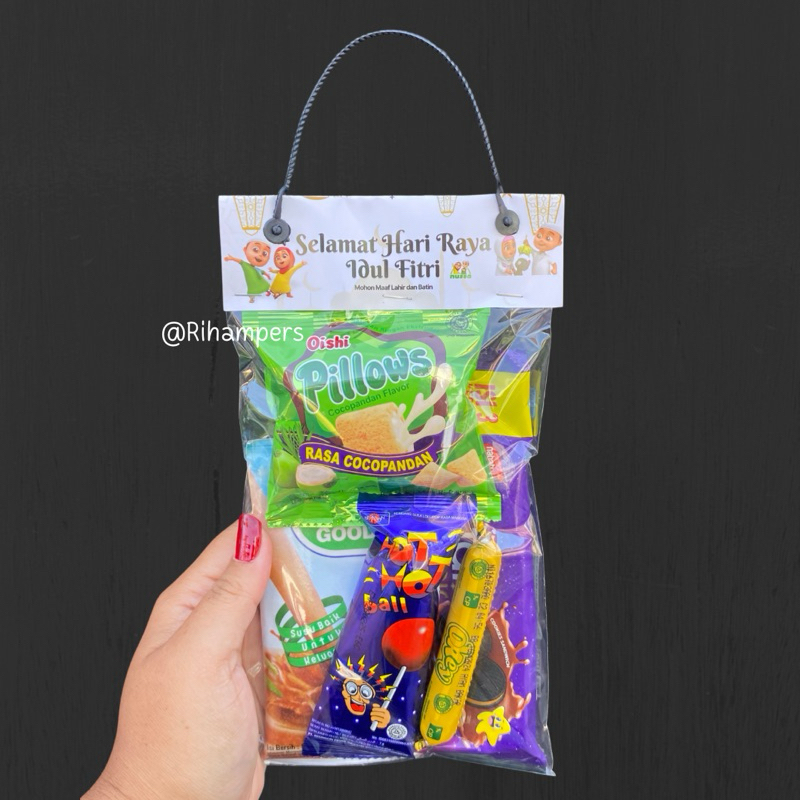 

(20pcs) Plastik Snack Lebaran 12x20 cm 12x25 cm / Plastik Tas Hampers Lebaran / Plastik Tas Label Idul Fitri / Tas Hampers THR Anak