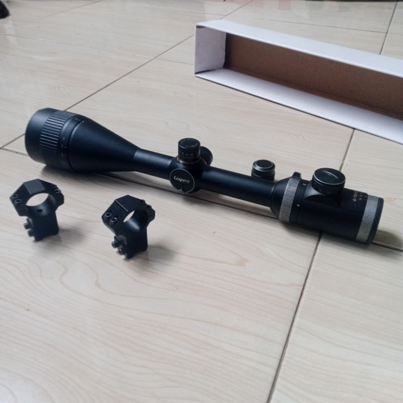 leapers UTG 4-16x50 || retcle glass new || Leapers Bancrast