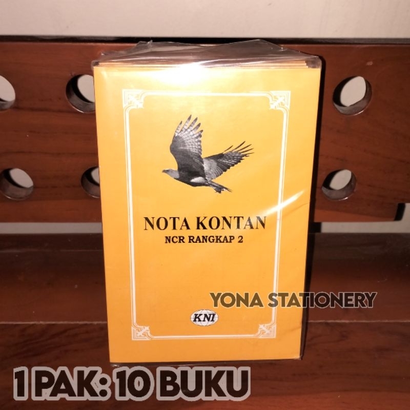 

Nota Kontan Rangkap 2 KNI (K2) | 1 Pak: 10 Pcs/Buku