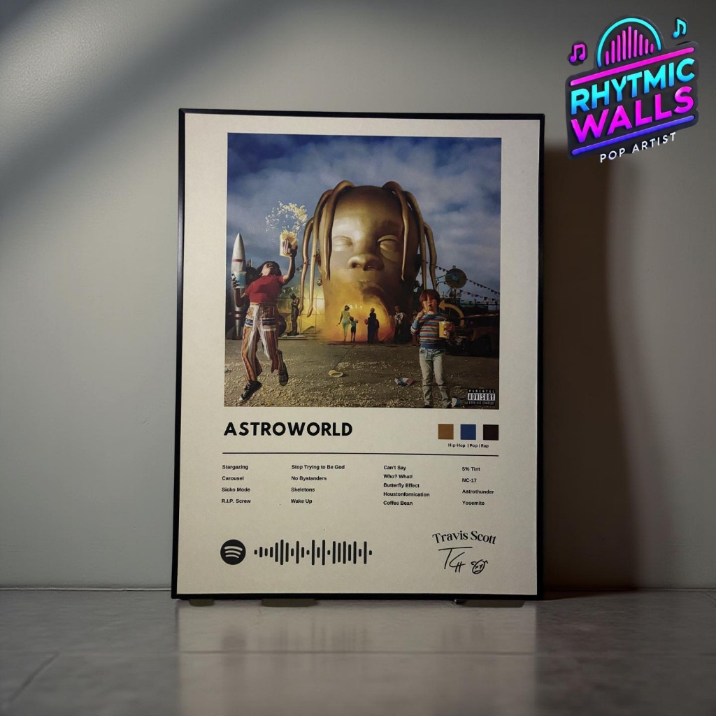 Poster Travis Scott - Astroworld