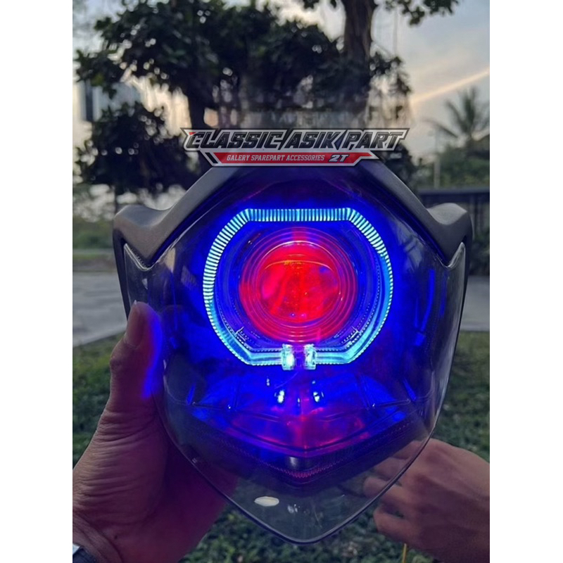 REFLEKTOR LAMPU DEPAN LED VIXION OLD 2010-2012 BILED LED