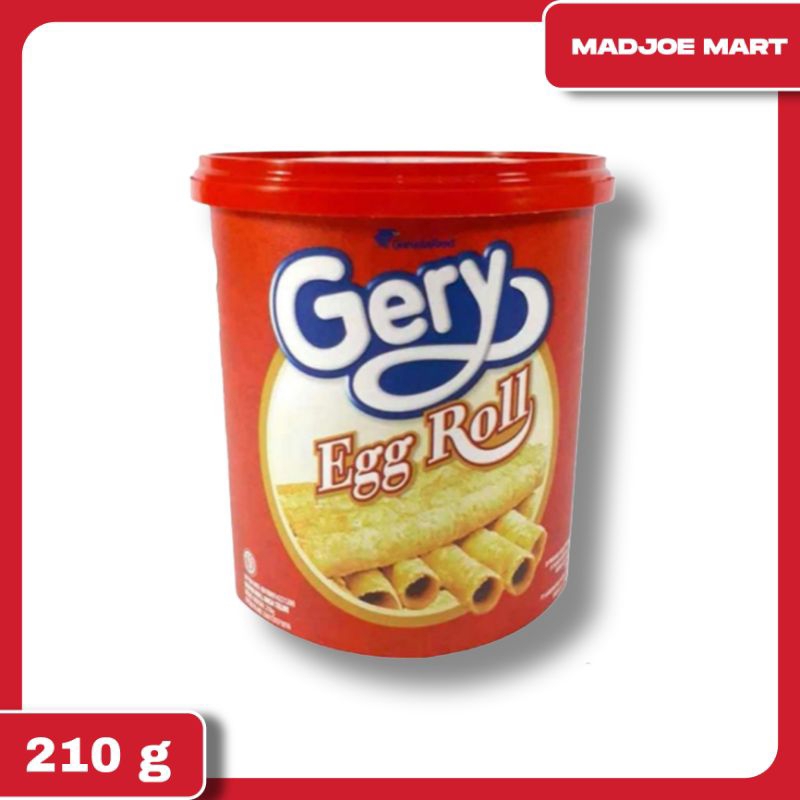 

Gery Egg Roll Biscuit Bucket 210 g