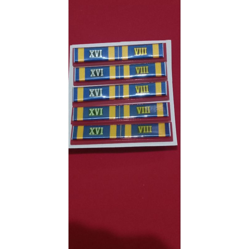 Satya lencana 2 pita , 16 + 8 tahun