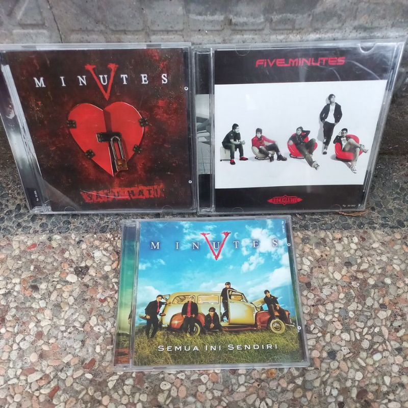 CD FIVE MINUTES - 3 CD SEPAKET
