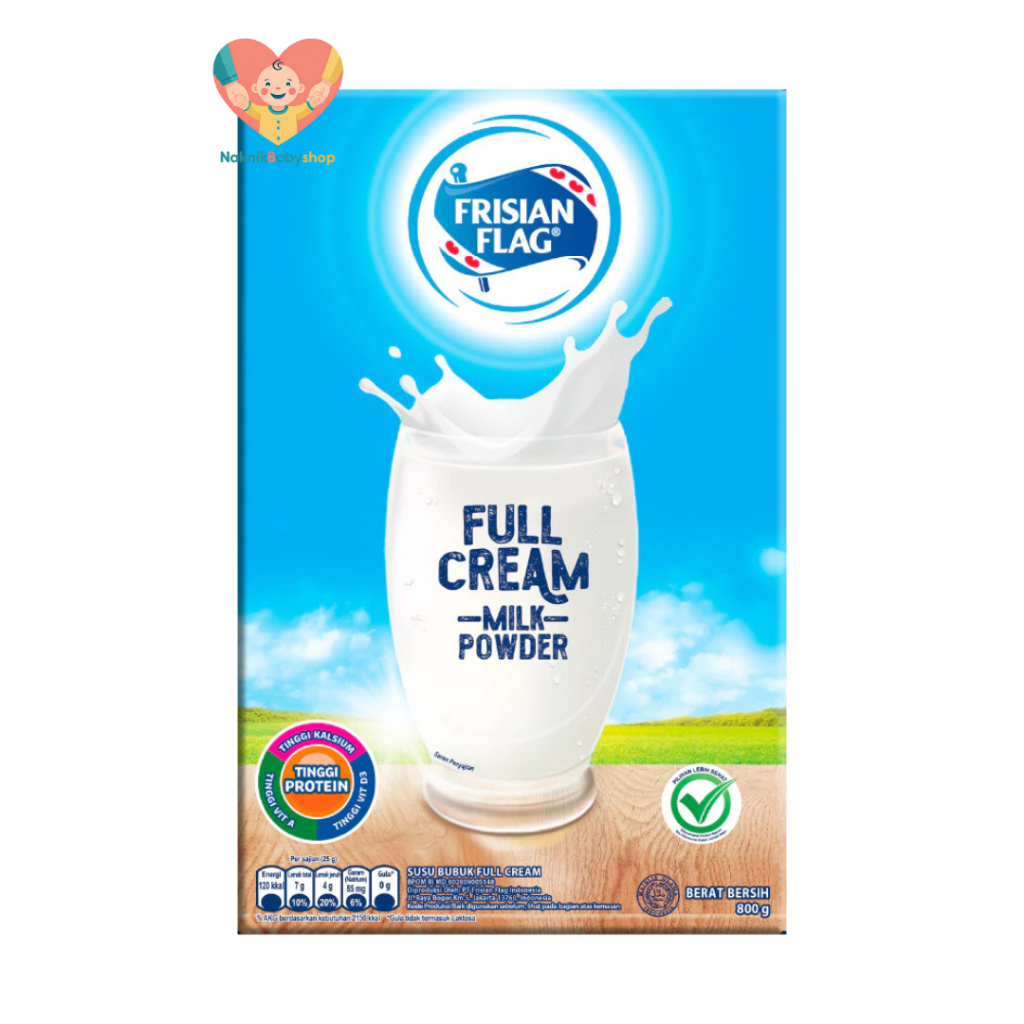 

Frisian Flag Fullcream Purefarm 800gr Susu Bubuk Bendera