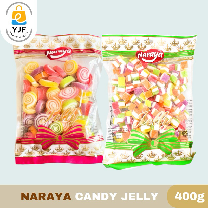 

Naraya Candy Mini Roll - Naraya Mini Sandwich / Permen Jelly Mini / Candy Pastiles Kemasan 400gr