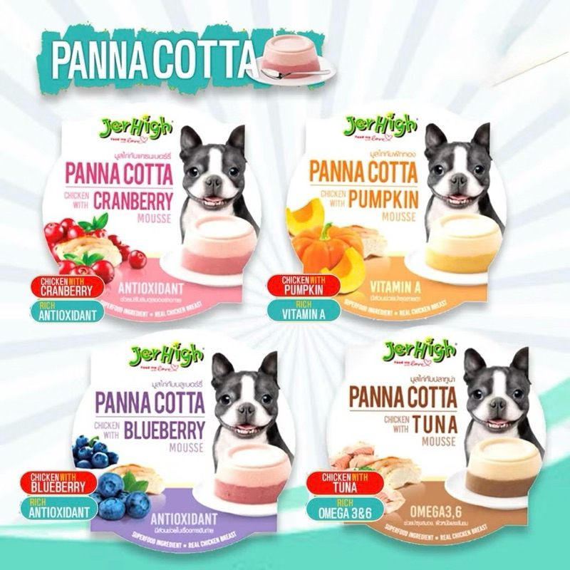 Jerhigh pannacotta - Snack anjing jerhigh