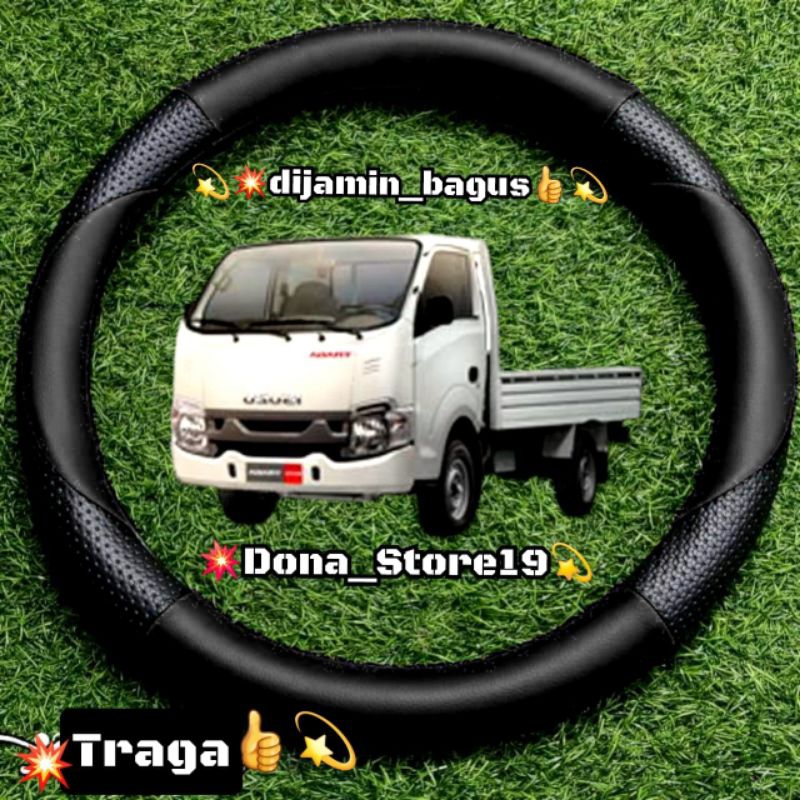 GSXM Sarung Setir Mobil Isuzu Traga, Cover Stir Isuzu Traga