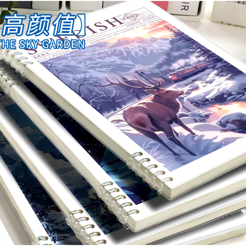 

Buku catatan A5, Buku Catatan B5 Aesthetic 60 lembar / Jurnal Daily bergaris aesthetic