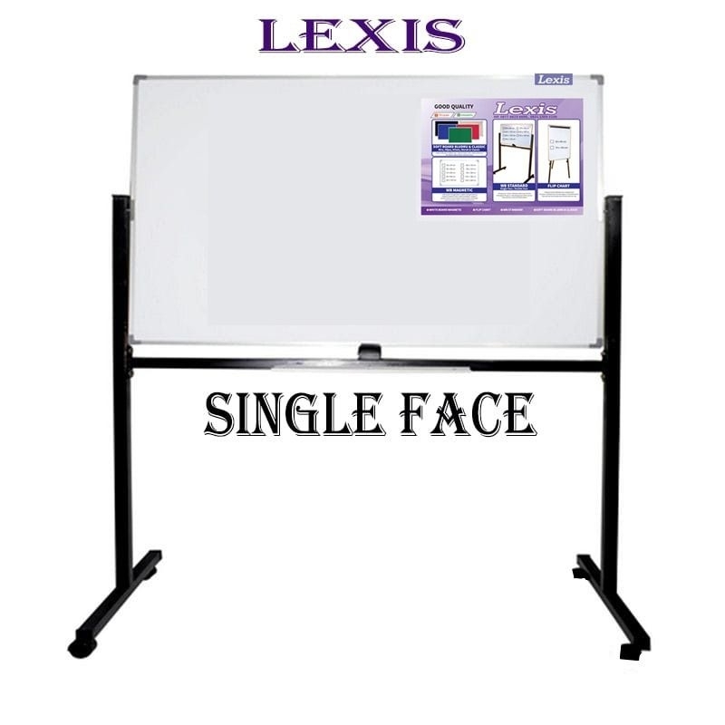 Papan Tulis White Board Standing ukuran 120 X 240