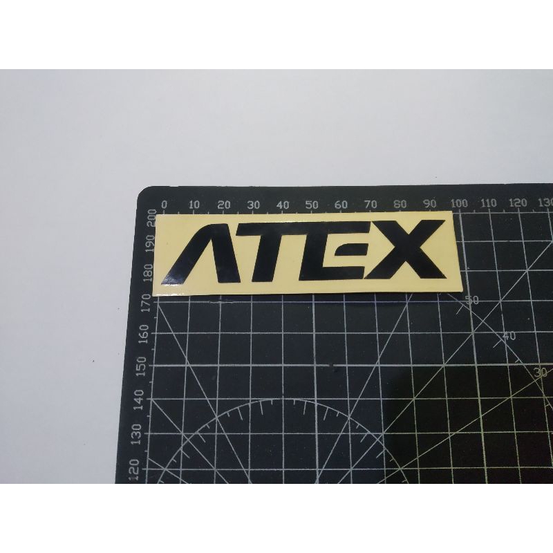 

stiker cutting atex