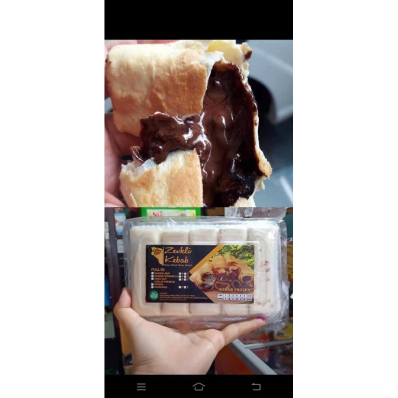 

Kebab coklat isi 7