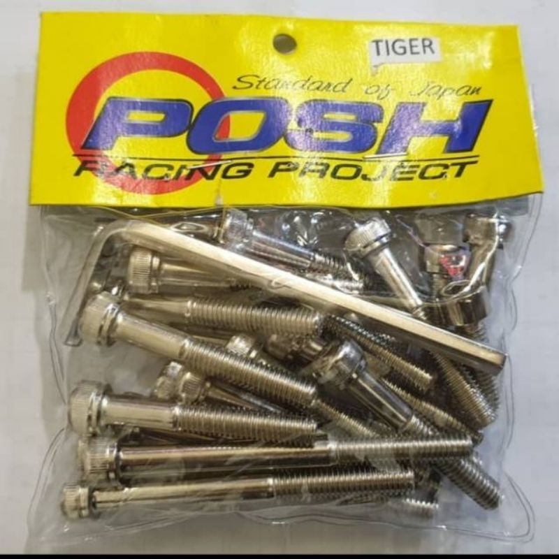 BAUT POSH BLOK MESIN TIGER MEGA PRO GL PRO