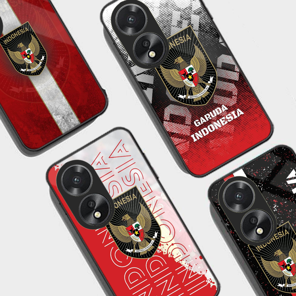 [SK103] Softcase Glass Kaca For All Type Oppo a18 a38 a58 a78 a98 a60 a80 reno 10 reno 11f reno 12f 