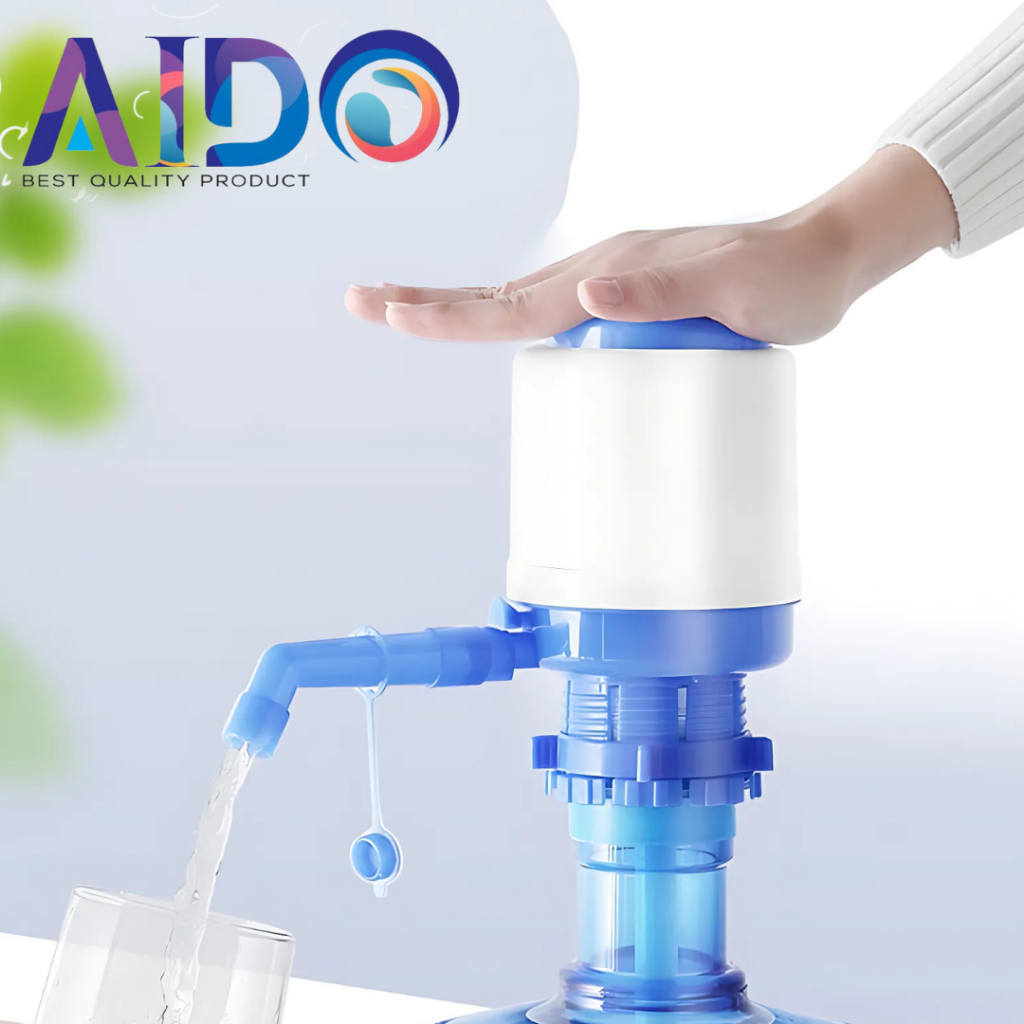 Pompa Galon Air Manual Standar untuk Segala Ukuran Botol Air/Galon — 8