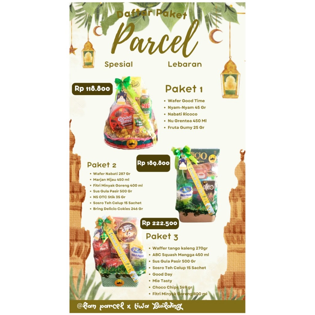 

PAKET PARCEL LEBARAN – HADIAH PENUH MAKNA DI HARI RAYA