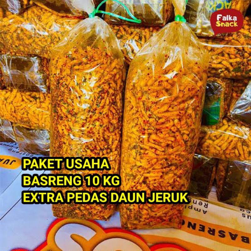 

BASRENG EXTRA PEDAS DAUN JERUK 10 KG PAKET USAHA BASRENG
