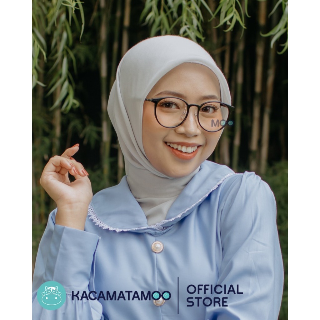 KACAMATAMOO Frame Kacamata Oval OV 9015 RAMADHAN COLLECTION Frame Ringan Lensa minus plus silinder