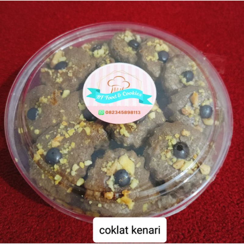 

kue kering coklat kenari cookies kenari