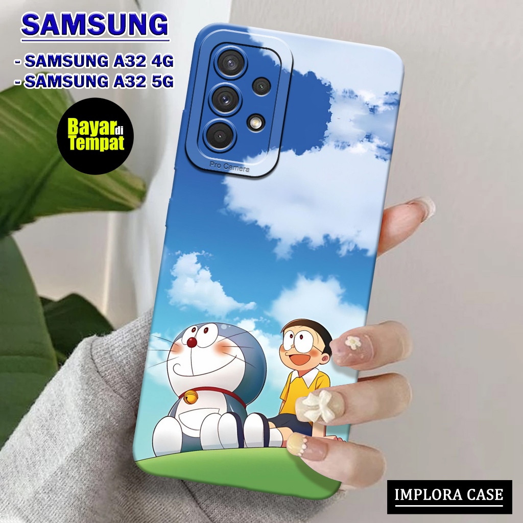 Case SAMSUNG A32 4G / A32 5G Motif KARTUN IMPLORA CASE Casing SAMSUNG GALAXY A32 4G / A32 5G Softcas