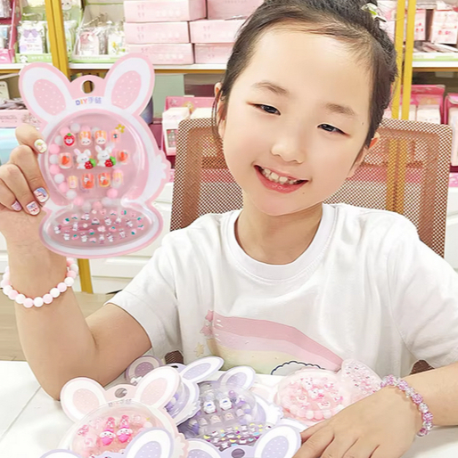 Nail Art Kuku Anak Stiker Kuku Anak Kuku Palsu Anak Fake Nail Art