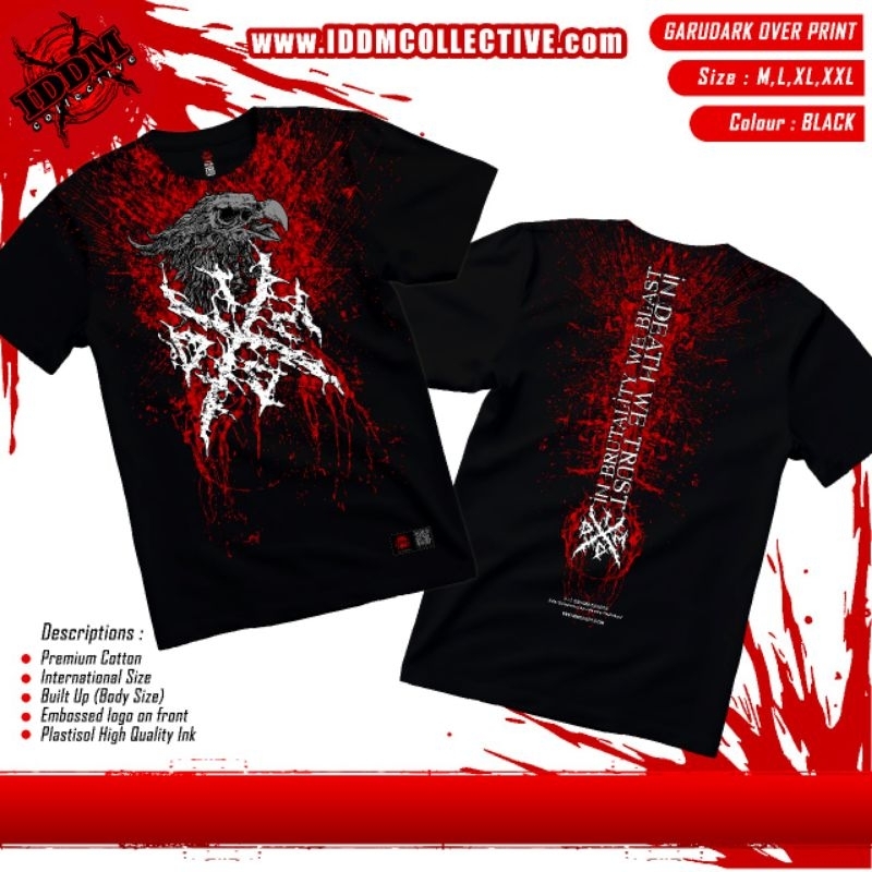 Kaos IDDM Garudark Overprint