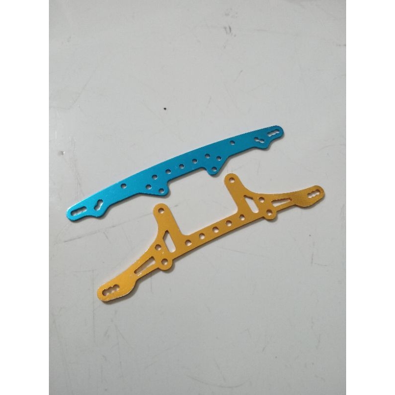 REP TAMIYA ALUMINUM BEMPER SET / BEMPER ALUMINIUM SUPER X SET