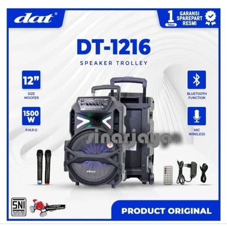 Speaker Portable Dat DT 1216 Echo Original dat dt1216