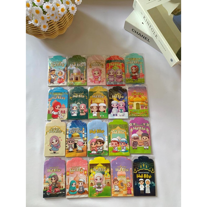 

AMPLOP LEBARAN 2025 UKURAN MEDIUM (ISI 100PCS) SIAP PAKAI.