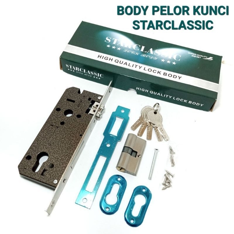 kunci pintu/body kunci pintu/pengaman pintu rumah