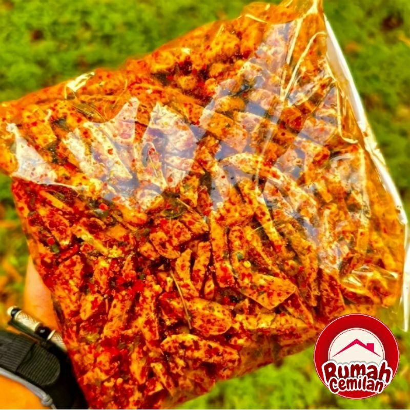 

Basreng pedas gurih daun jeruk isi 500gram