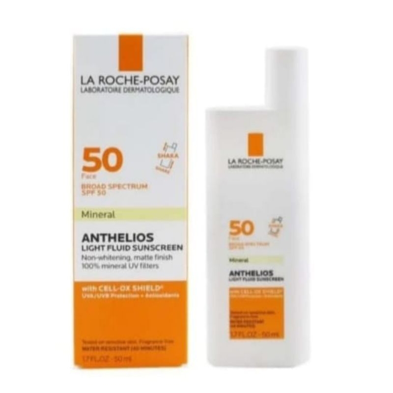 la Roche posay anthelios SPF 50 mineral light fluid sunscreen 50 ml