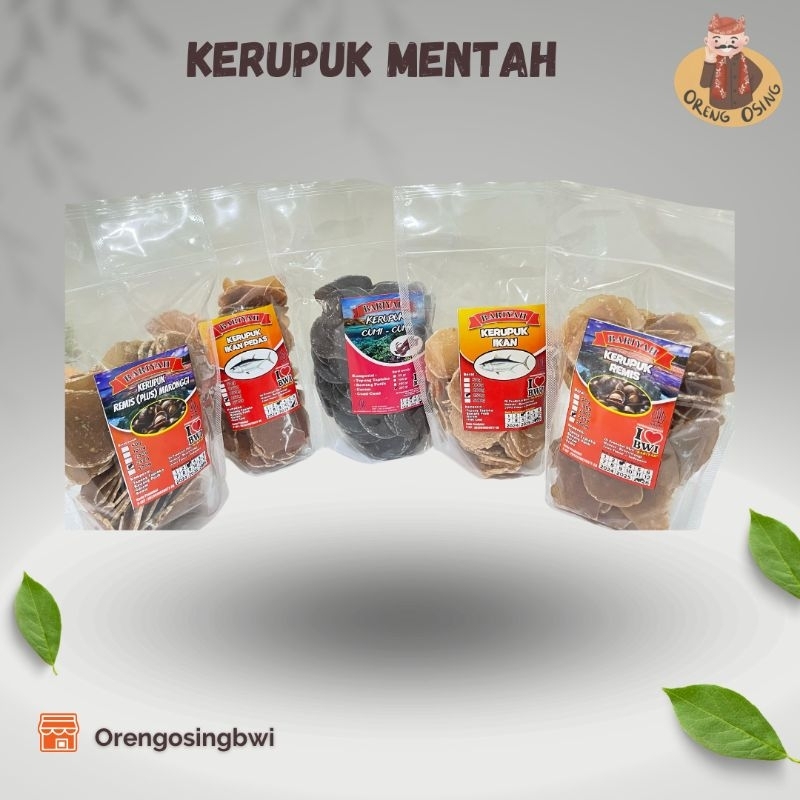 

ORENG OSING | Kerupuk Mentah 250gram