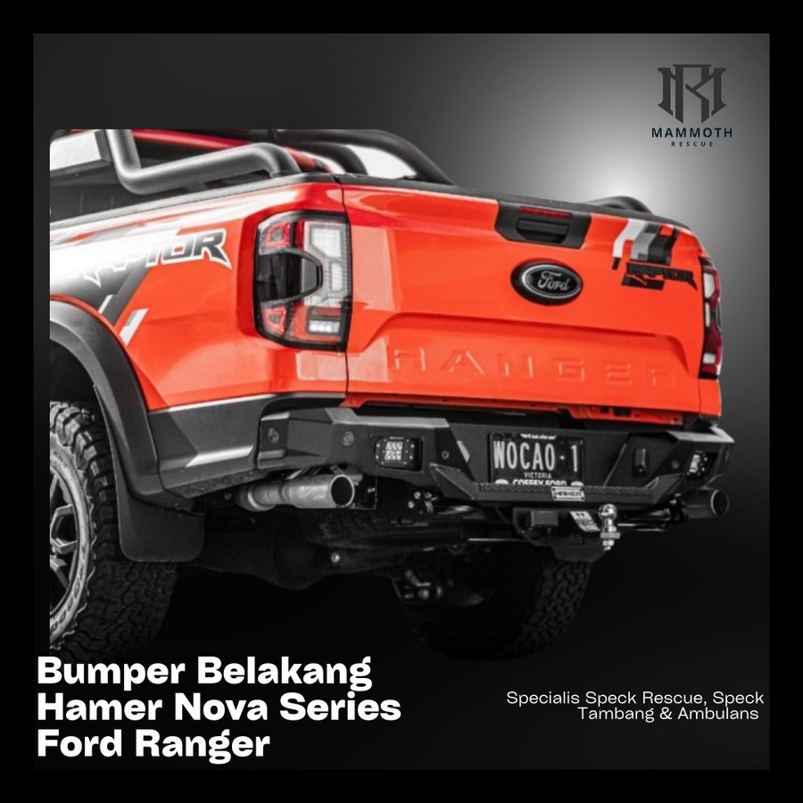Bumper Belakang Hamer Nova Series Ford Ranger