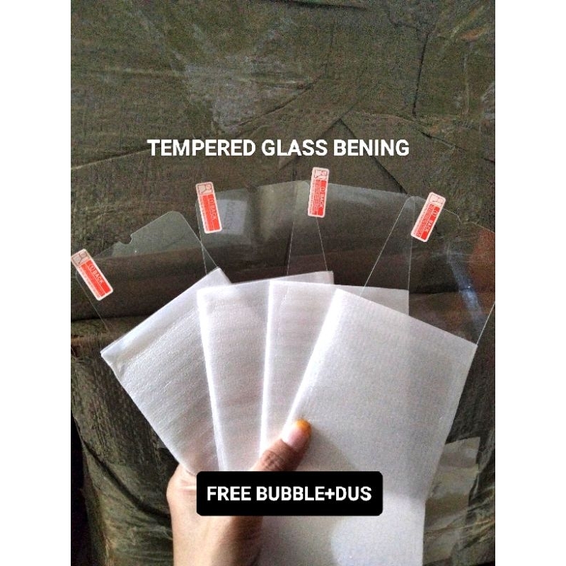 (GROSIR TG BENING) Tempered Glass Anti Gores Pelindung layar TG BENING OPPO