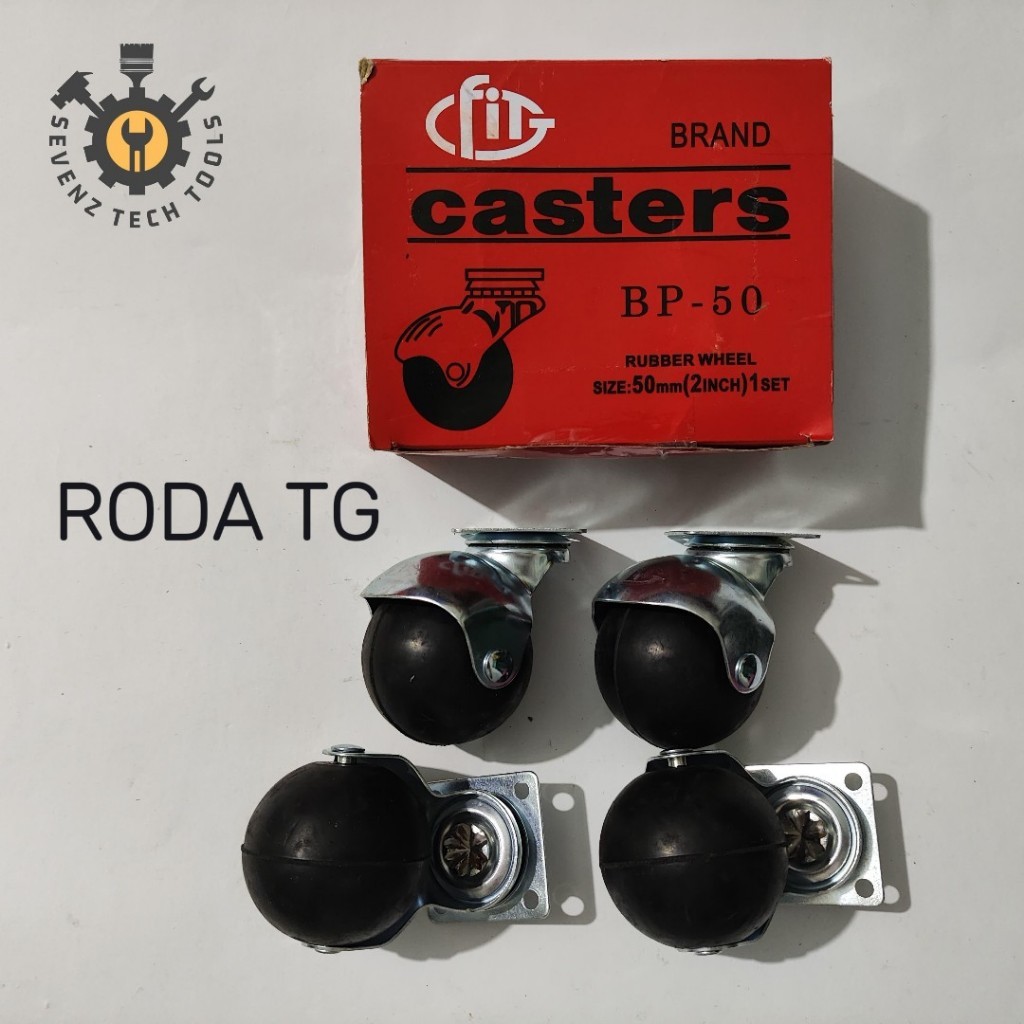 RODA TG-50 / RODA KURSI / RODA SOFA / RODA SPRING BED / RODA CASTERS FIT BP-50 BULAT 2"INCH