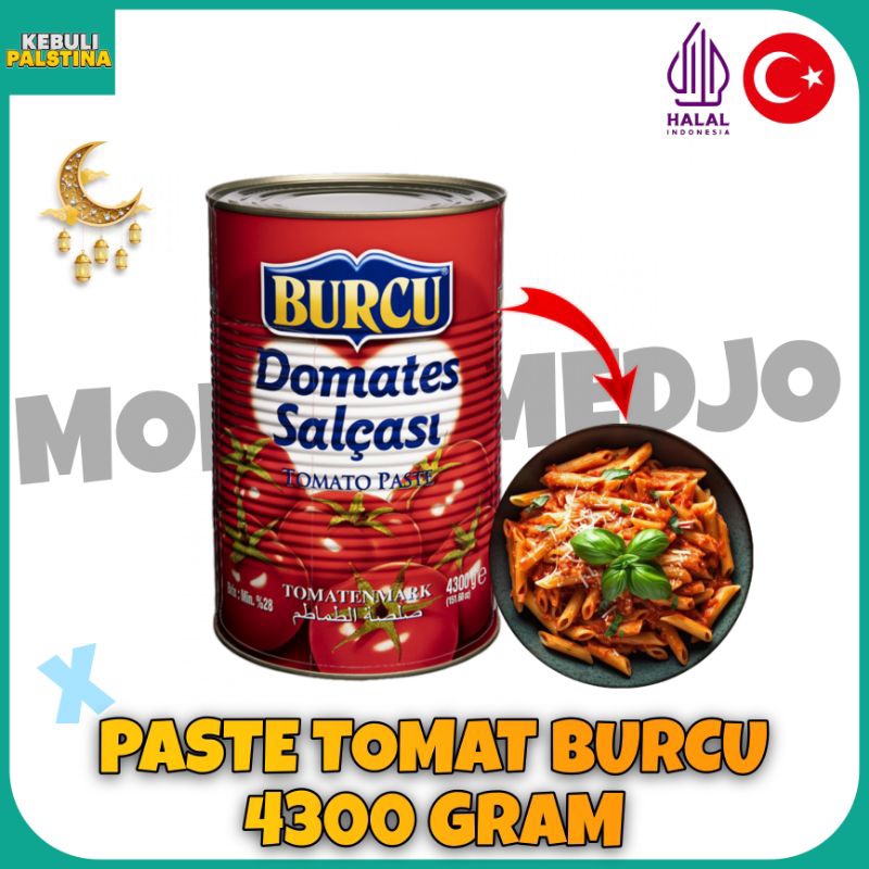 

PASTE TOMAT 4300 GRAM MERK BURCU EXP 16/12/2027