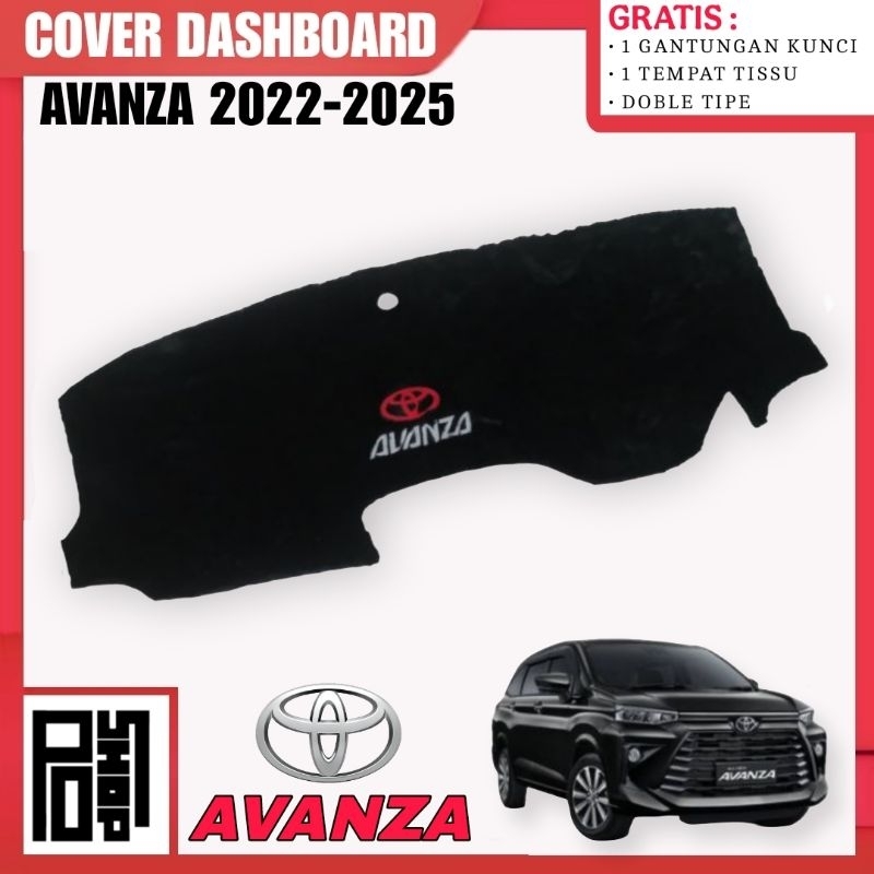 variasi dashboard mobil bulu toyota avanza 2022-2025 / cover dashboard bulu toyota avanza 2022-2025 