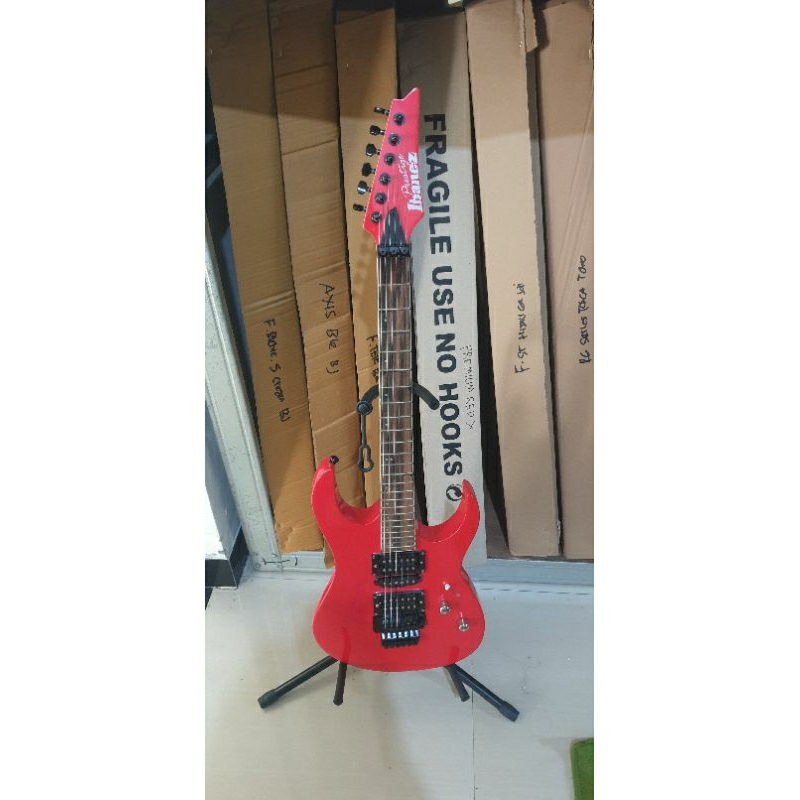 Gitar elektrik ibanez prestage merah promo